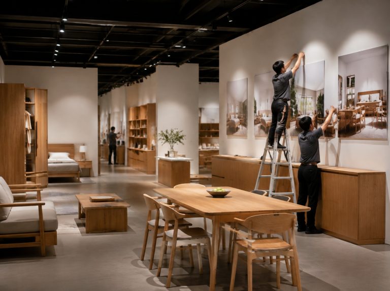 馆陶县企业展厅与文化墙设计施工
